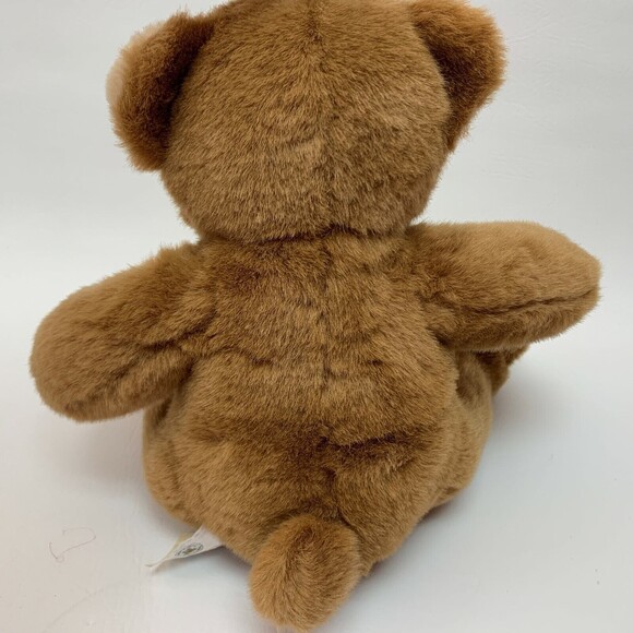 Build a Bear Workshop BABW Brown Teddy Bear Plush Stuffed 12" high Sitting Down - Picture 4 of 7